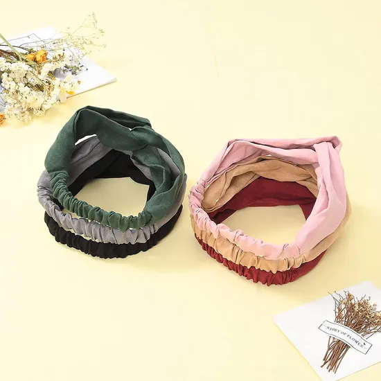 Novo design 100% seda amoreira tecido de cuidados com a pele luxo seda bandana feminino acessório de cabelo
